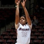 SIU freshman forward Jameeka Bouie.