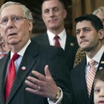 Senate Majority Leader Mitch McConnell and Speaker of the House Paul Ryan