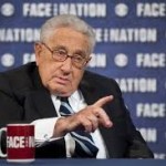 Former Secretary of State Henry Kissinger who was in the Nixon administration