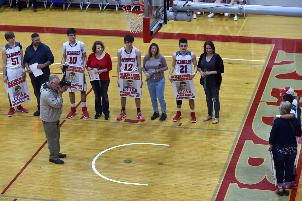 Senior Night at FCHS against Pinckneyville (Richard Sitler-Southern Illinoisan photo)