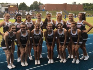 The 2016-17 FCHS varsity cheerleaders. 