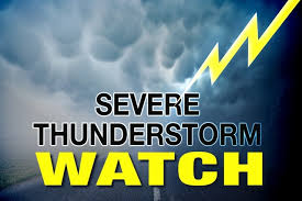 Severe Thunderstorm Watch until 8 pm - Benton, West Frankfort, Illinois ...