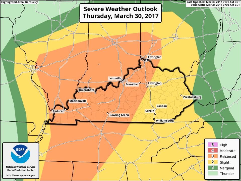 All of Southern Illinois under an enhanced risk of Severe Weather ...