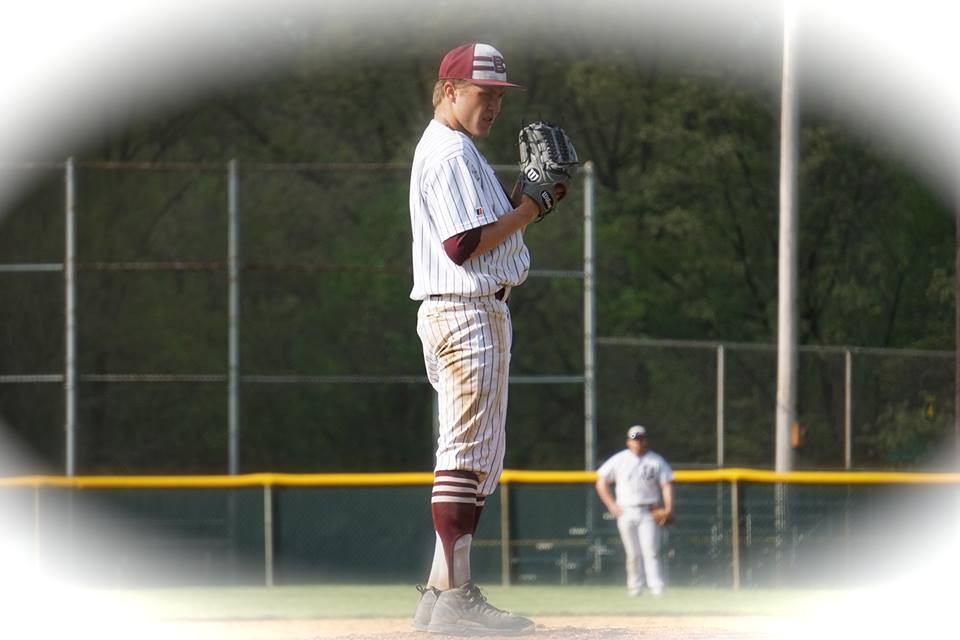 Ranger lefty Ian McMahon pitches six shutout innings for the Rangers yesterday afternoon.