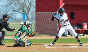 INA, IL- Sam Troyer, Warrior infielder from Goshen IN, committed to play baseball at University of Evansville on Tuesday. On the season, Troyer is averaging .246 with two homeruns, 12 RBIs, 35 runs and 31 stolen bases.  (Reece Rutland / RLC Public Information)  